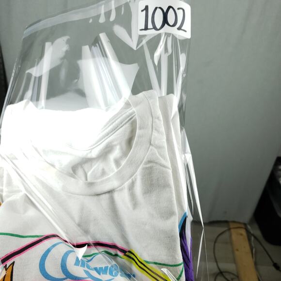 Newegg Men's Rainbow Tiger Graphic T-Shirt Sz XL IT Tech PC Master Race White - Picture 8 of 8